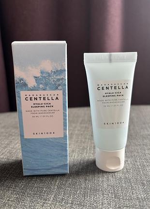 Нічна маска skin1004 з центелою та гіалуроновою кислотою 30 мл