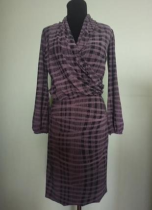 Платье миди в клетку chiara boni