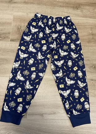Піжама штани для дому бавовняні хлопчику 3-4 роки harry potter