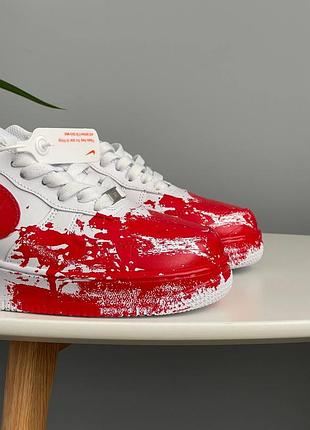 Nike air force 1 custom blood 6