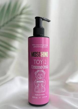 Парфюмированный лосьон для тела moschino toy 2 bubble gum