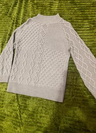 Светр сірий