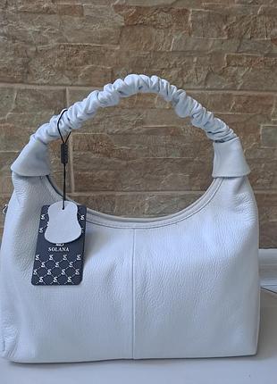 Новая кожаная сумка solana.