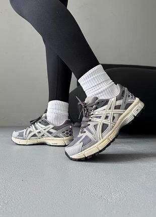 🔵asics gel-kahana 8 grey gore-tex