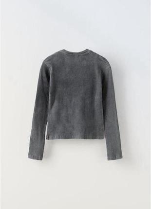 Zara кофтинка в рубчик добре тягнеться 2