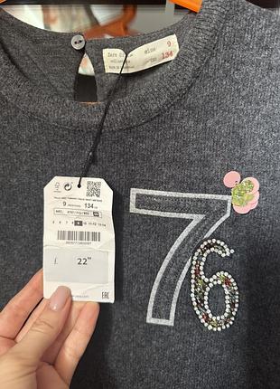 Вовняна сукня zara для дівчинки 9 років 5
