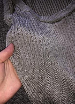 Міді сукня плаття рубчик миди платье 8