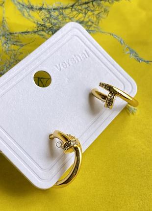 Сережки жіночі з медичного сплаву