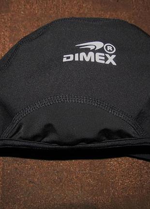 Велоподшлемник dimex, one size, новый, тёплый