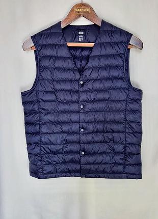 Ультра легка пухова безрукавка, жилет uniqlo