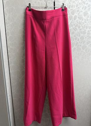 Широкі брюки zara, розмір