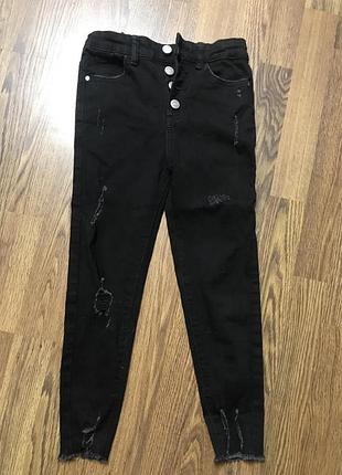 Джинсы для мальчика 6-7лет  skinny