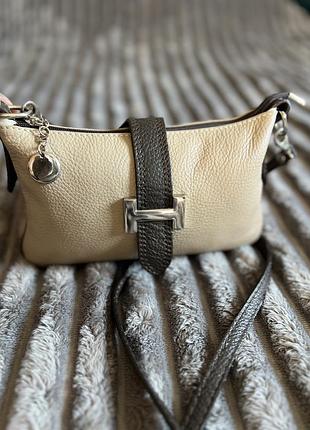 Сумочка genuine leather, б/у
