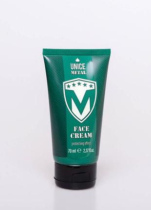 Крем для обличчя unice metal для чоловіків, 70 мл