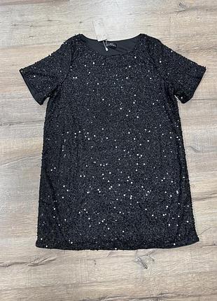 Мінісукня чорна святкова