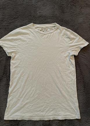 Біла чоловіча футболка river island