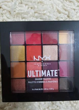 Палетка теней nyx phoenix