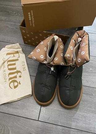 Flufie жіночі снігоходи/зимові чоботи 39розмір