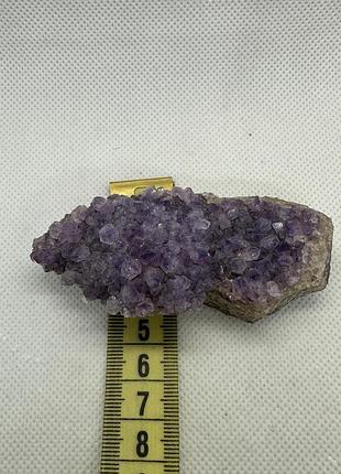 Статуэтка натуральный камень аметист 7