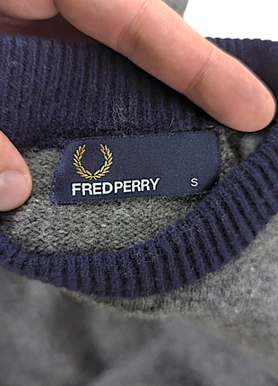Fred perry светр з вовни size s 5