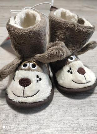 Дитячі тапочки, чобітки для хлопчиків cool club р. 19