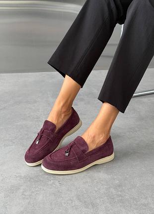 В наявності лофери натур замш бордо 36-41р кольори