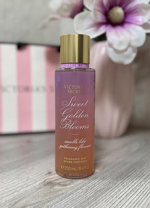 Парфумований зволожуючий спрей для тіла від victoria’s secret sweet golden blooms.