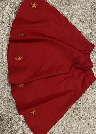 Дитяча вишита спідничка