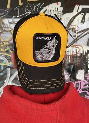 Желтый/волк one size