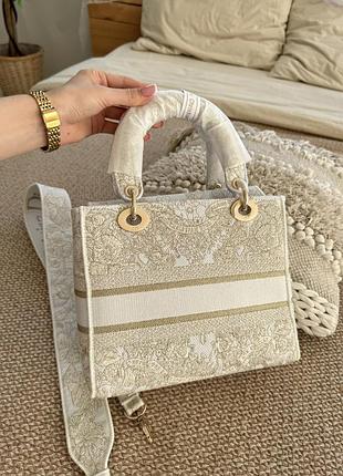 Dior lady beige gold 2