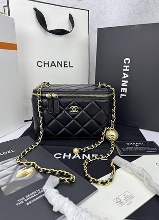Chanel black gold (дзеркало) 17x10x8