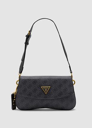 💎 guess cordelia shoulder bag blue canvas 27 х 15 х 5 см