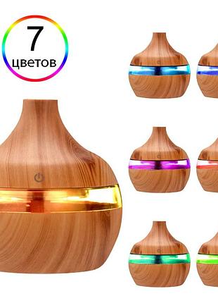 Зволожувач повітря mini atomization humidifier з підсвічуванням ∙ ультразвуковий кліматичний міні зволожувач для будинку