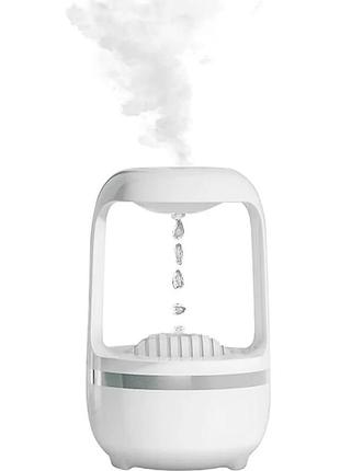 Антигравітаційний зволожувач повітря creative anti-gravity water drop humidifier портативний дифузор для зволоження та очищення