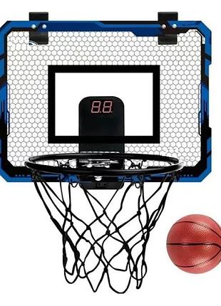 Баскетбольное кольцо с электронным табло ∙ детский набор для игры в баскетбол мяч и щит с кольцом со звуковыми
