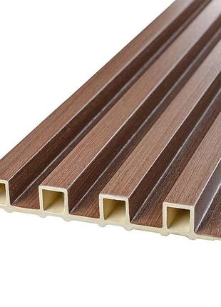 Рейка декоративная wpc стеновая 3000х160х23мм капучино sw-00001538