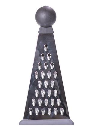 Конусна ручна терка з нержавіючої сталі з ручкою 11×11×23 (см) hp-8-8