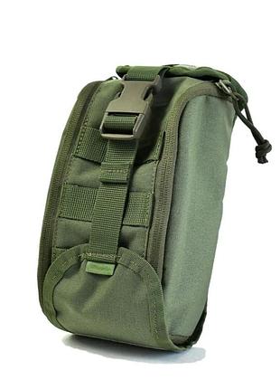 Аптечка швидкого скидання із внутрішнім органайзером олива