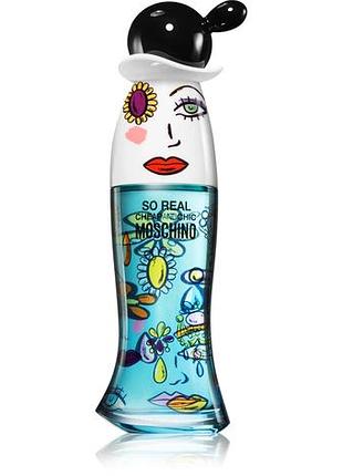 Туалетна вода для жінок moschino so real  30 мл