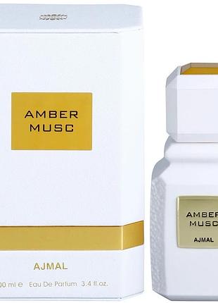 Парфумована вода унісекс ajmal amber musc  100 мл