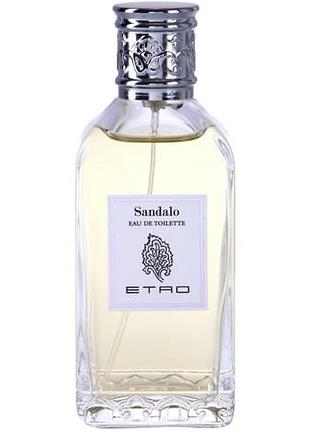 Туалетна вода унісекс etro sandalo  100 мл