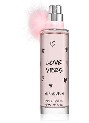 Туалетна вода для жінок miraculum girls collection love vibes  30 мл