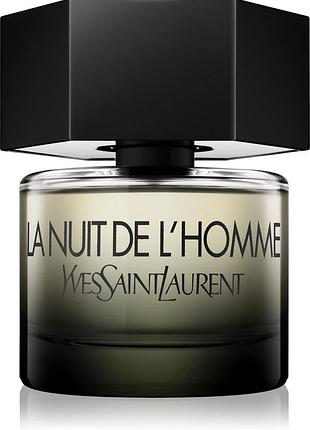 Туалетна вода для чоловіків yves saint laurent la nuit de l'homme  60 мл