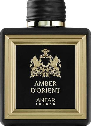 Парфумована вода унісекс anfar london amber d'orient  115 мл