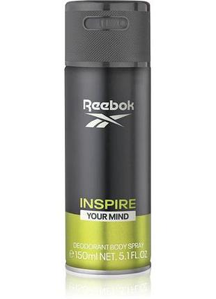 Парфумований спрей для тіла reebok inspire your mind  для чоловіків 150 мл