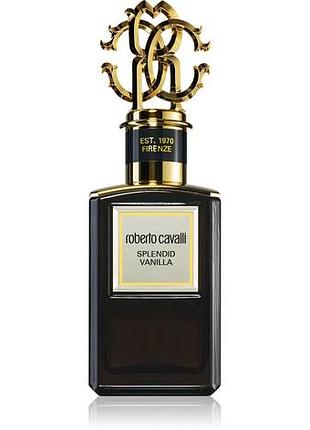 Парфумована вода унісекс roberto cavalli splendid vanilla  100 мл