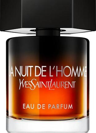 Парфумована вода для чоловіків yves saint laurent la nuit de l'homme  100 мл