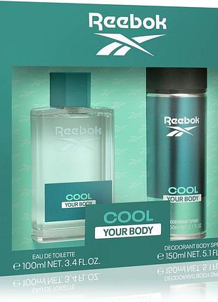 Подарунковий набір для чоловіків reebok cool your body