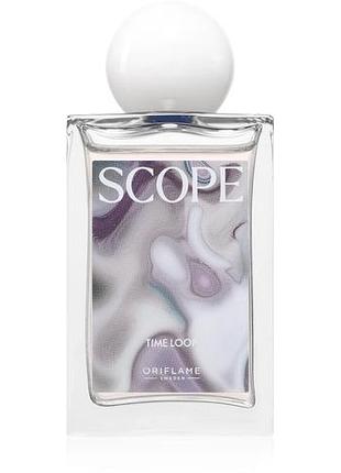 Туалетна вода унісекс oriflame scope time loop  50 мл