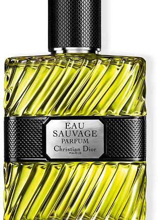 Парфуми для чоловіків dior eau sauvage parfum  100 мл